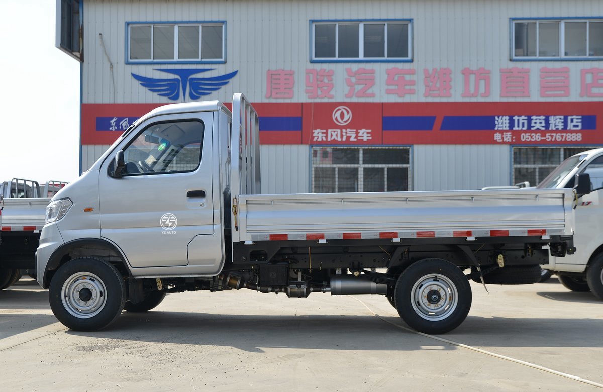 Direct Single Row 4x2 Wheel Slab Type Mini Cargo Truck with EURO 5 Emission Standard
