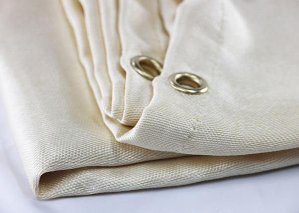 Fold Edge Fibreglass Blanket Welding , Heat Insulation Fire Resistant Blanket