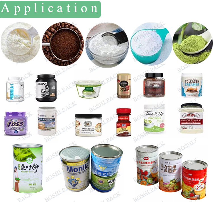 Electric Semi Automatic Bottle Filling Machine For Protein Powder Pumpkin Powder