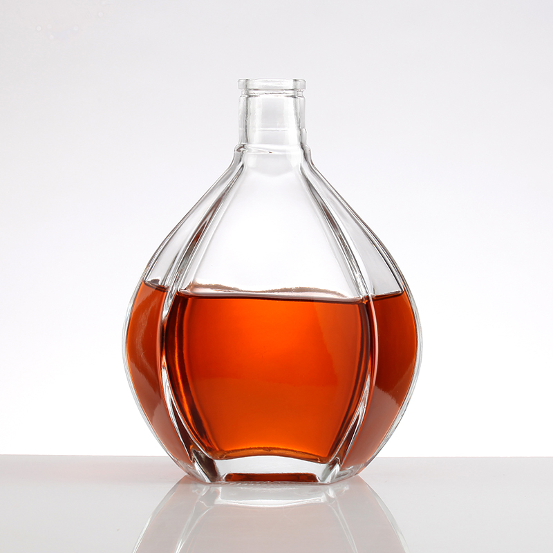Customizable Sealing Electroplate Brandy Bottle for Beverage Packaging Solutions