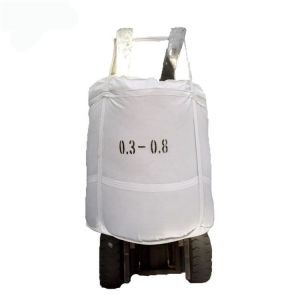 China 1500 KG Flexible Container Bag , Jumbo Bulk Bags Moisture Proof With Full Belt on sale