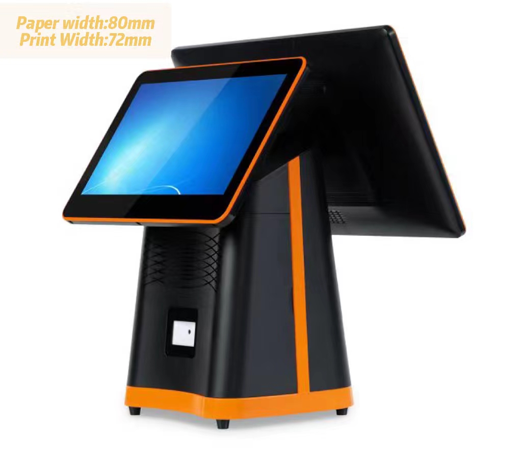 Retail Store Desktop Cash Machine with Built-in 80mm Thermal Printer and 2GB/4GB/8GB RAM