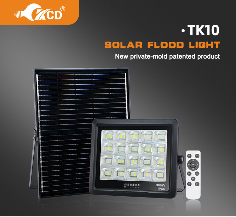 30W 50W 100W 300W 500W LED Solar Floodlight Outdoor IP65 Flood Light