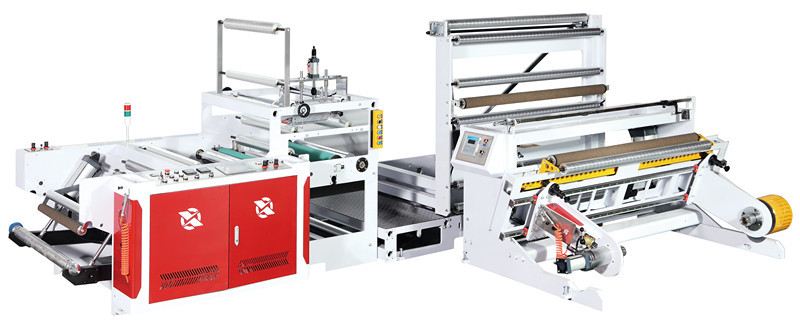 HDPE LDPE Folding Side Sealing Machine 13.5kw Unwinding Width 1200mm