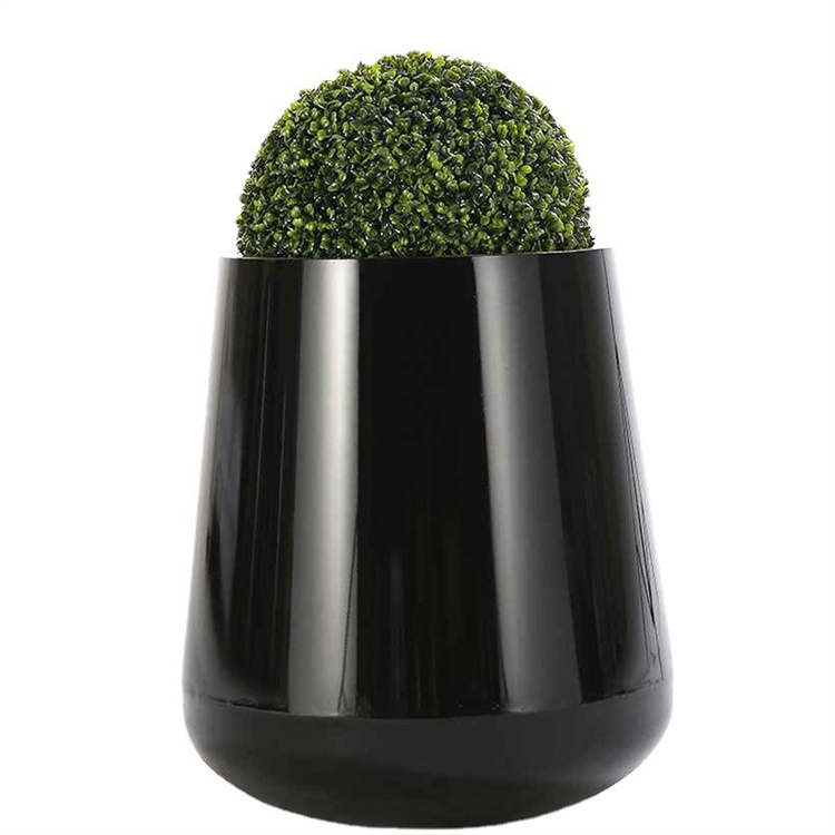 Outdoor stainless steel modular type plant planters and flower pots