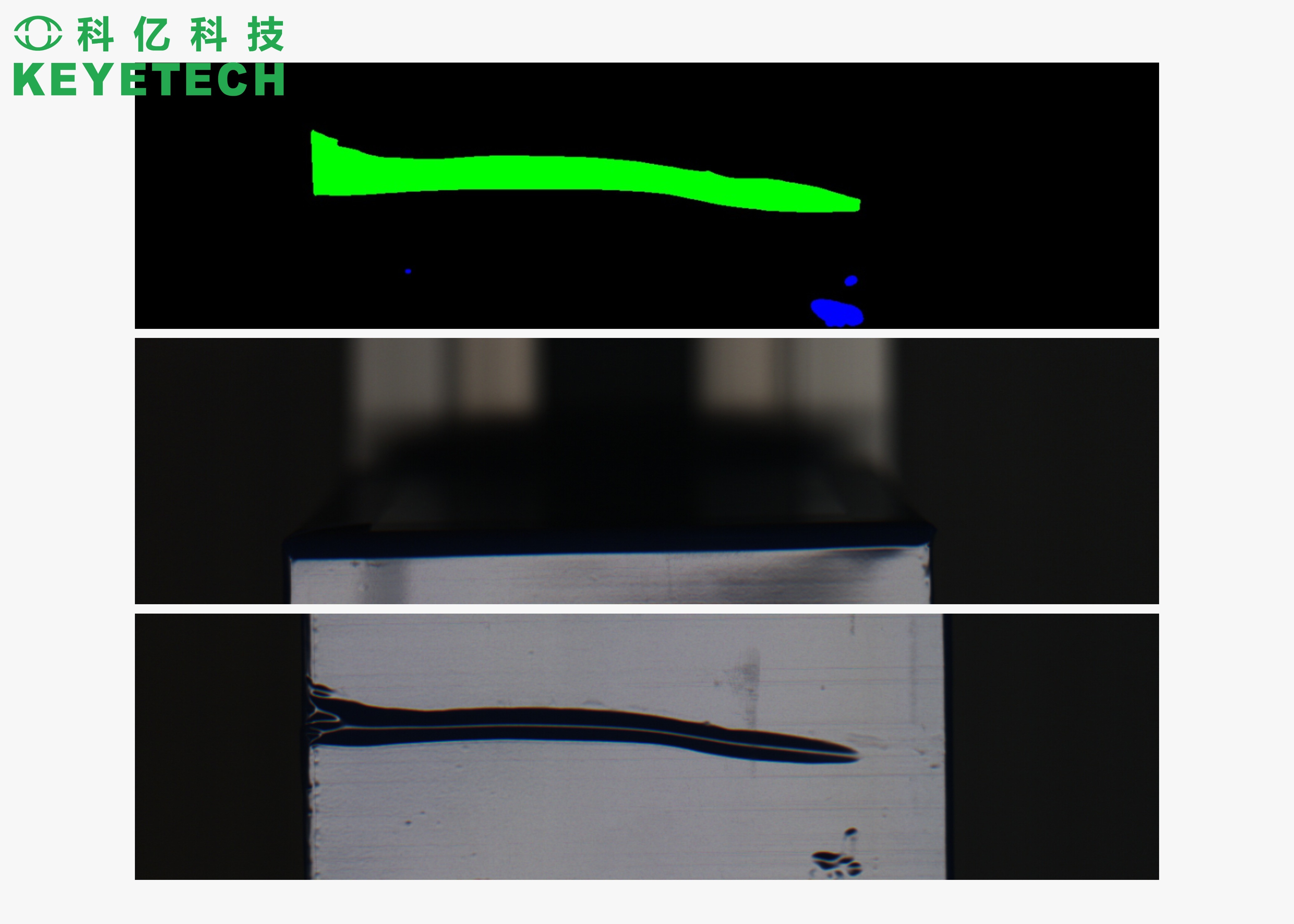 ODM Plastic Floor stencil AI vision Surface Inspection Equipment With LED Light