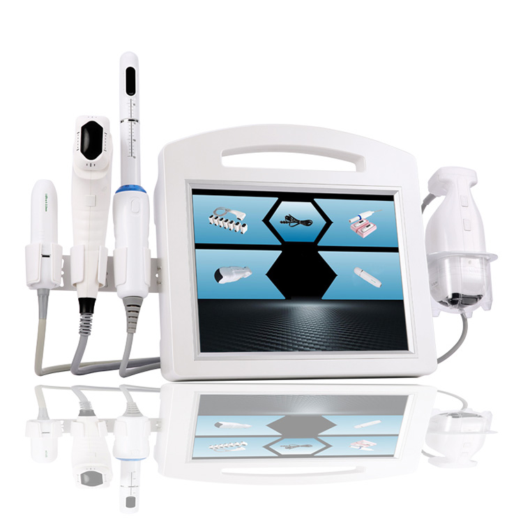 4D Hifu Therapy Ultrasound Face Lift Machine + Lipo Body sonix Ultrasonic Liposuction Machine 4 In 1 4D Ultra