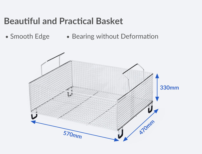 105L Single Tank Industrial Ultrasonic Cleaner For High Performance Cleaning