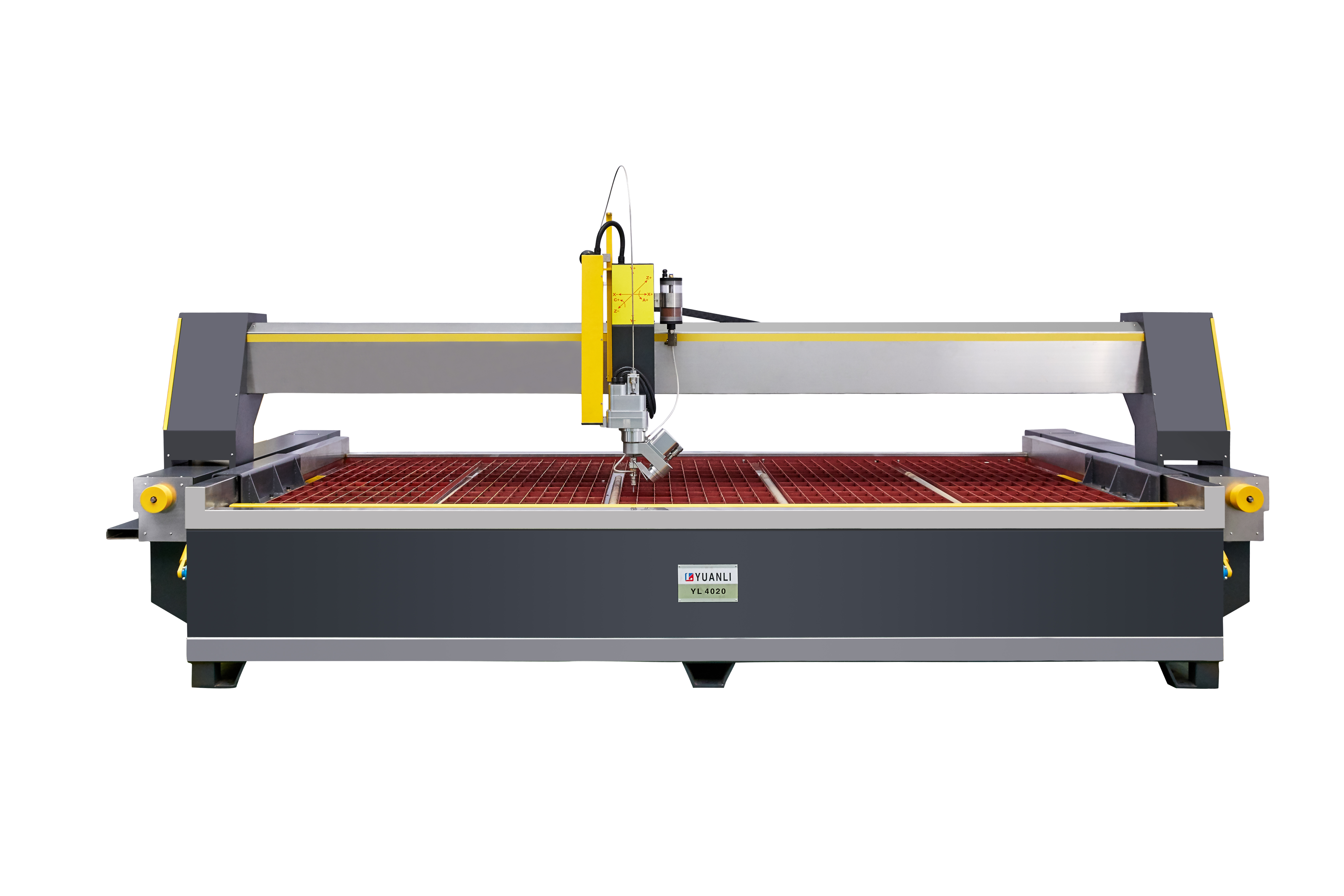 Gantry Water Jet Glass Cutter 220V 380V 415V Marble Granite Stone Cutting Machine
