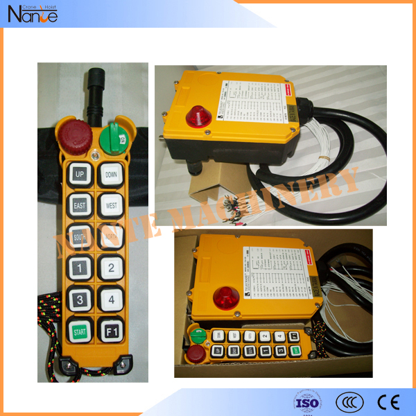 Overhead Bridge Crane Radio Indusrial Remote Controls For Hoist