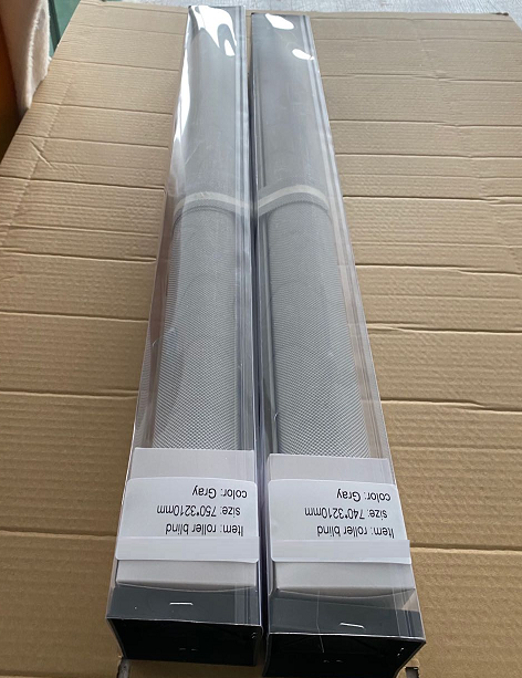 Fabric Blackout Roller Window Blinds UV Protection Thermal Insulated Anti Static