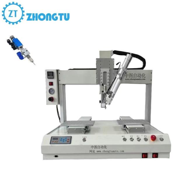  RS232/RS485 Communication Interface Precise Glue Dispensing Control System Automatic Dispensing Machine with 1000 Programs Memory Capacity Manufactures