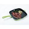 Buy cheap Green Enameled Cast Iron Skillet Pan Non Stick Cast Iron Deep Fryer from wholesalers
