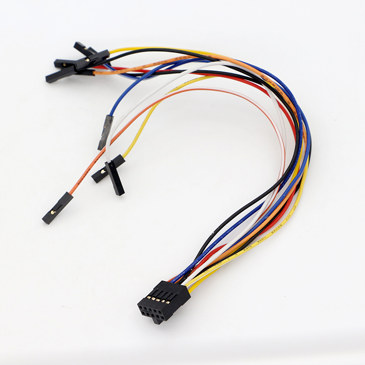 Custom Dupont Female To Molex Female Assembly Cable Jumper Wire Harness