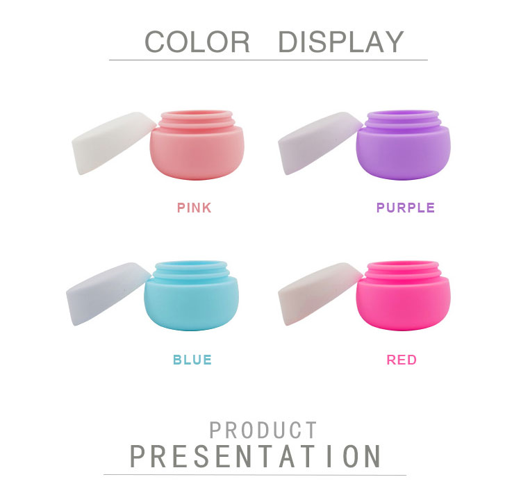TSA Approved Colorful Silicone Travel Bottles 90ml