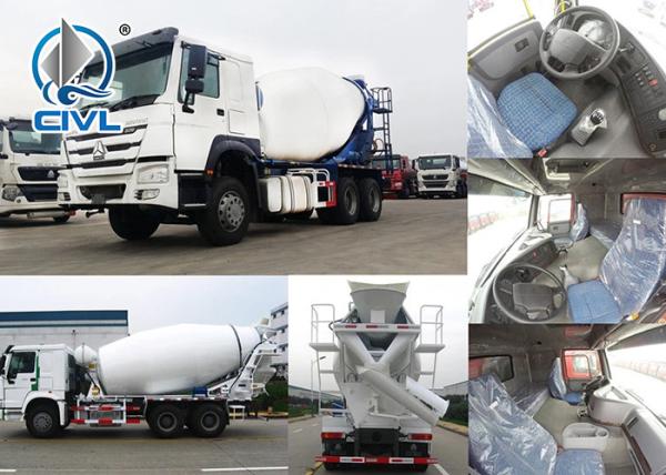 Sinotruck New Concrete Mixer Truck With Air Conditioner Cabin For Sale 6x4/8x4