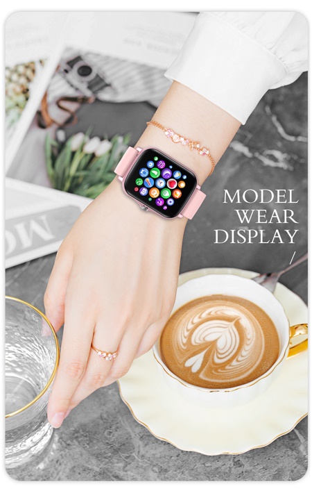 Y20 smart Watch Health Sports 1.69 Inches Electronic Wristbands Exercise Bracelet
