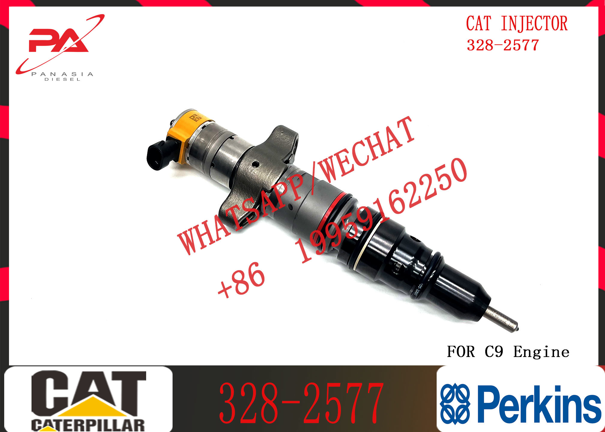 Common Rail Injector Assy 258-8745 265-8106 267-3361 387-9435 53L-8062 387-9437 387-9438 328-2577