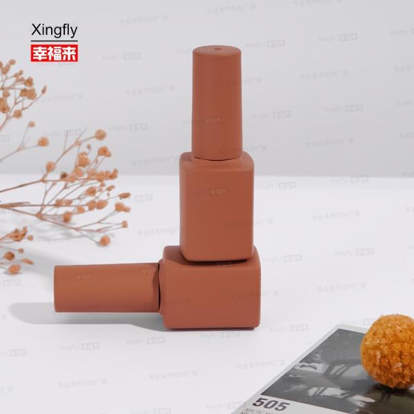 12ml Square Nail Polish Containers Empty Glass Nail Polish Container Glass