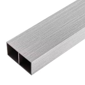 Composite Wpc Rectangular Timber Tube For Wall Partition