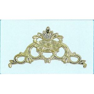  Gold Plastic Plating Funeral Accessories For Paper Coffin Head And Funeral Manufactures