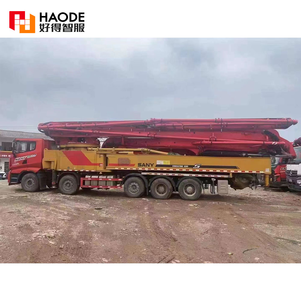 Maximize Your Productivity with Sany 65m Concrete Boom Pump Truck 54000kg Total Weight
