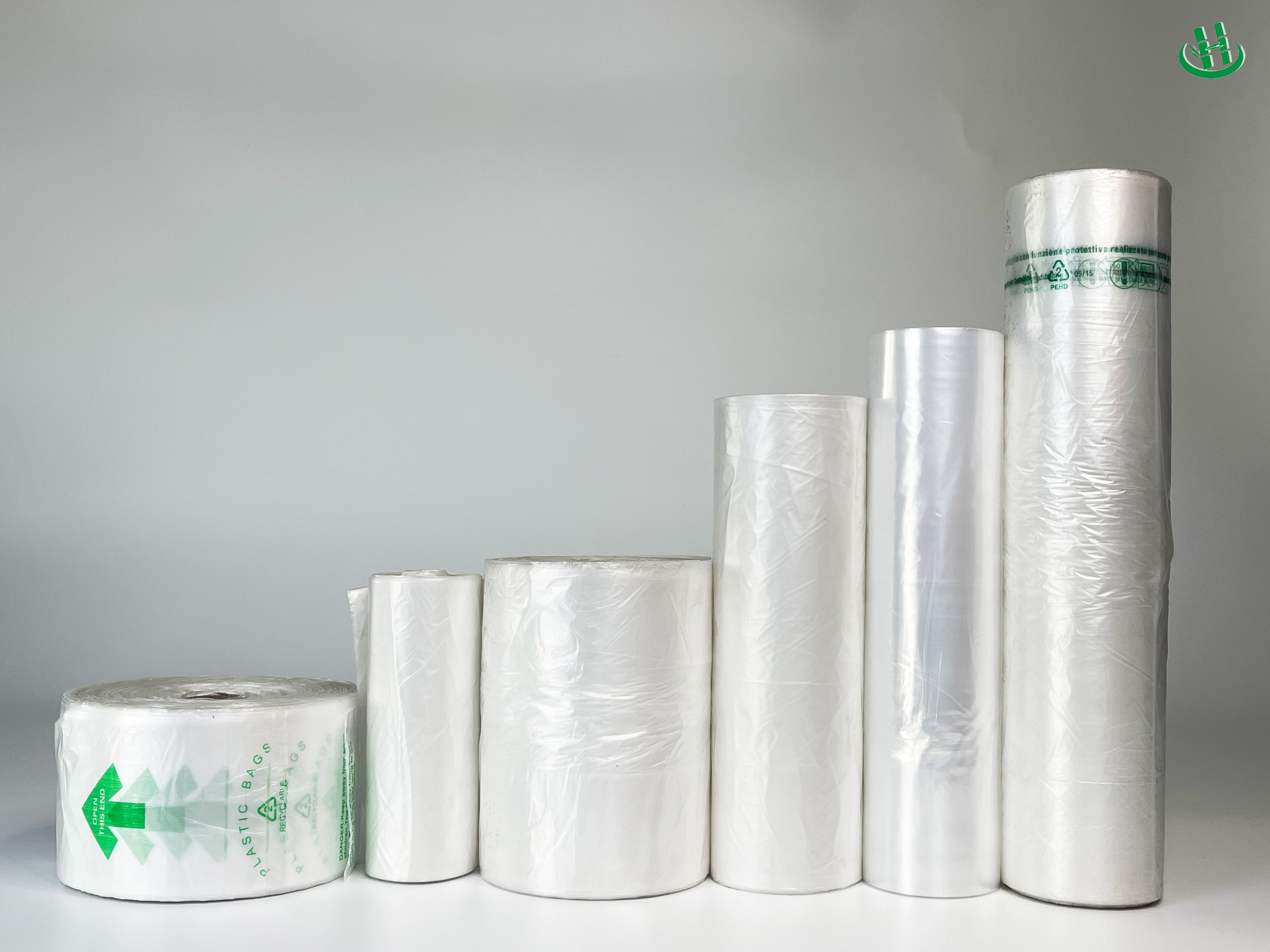 Thickened Plastic Bag for Household 5-100 mic Thickness Four-Color Vest Garbage Sorting
