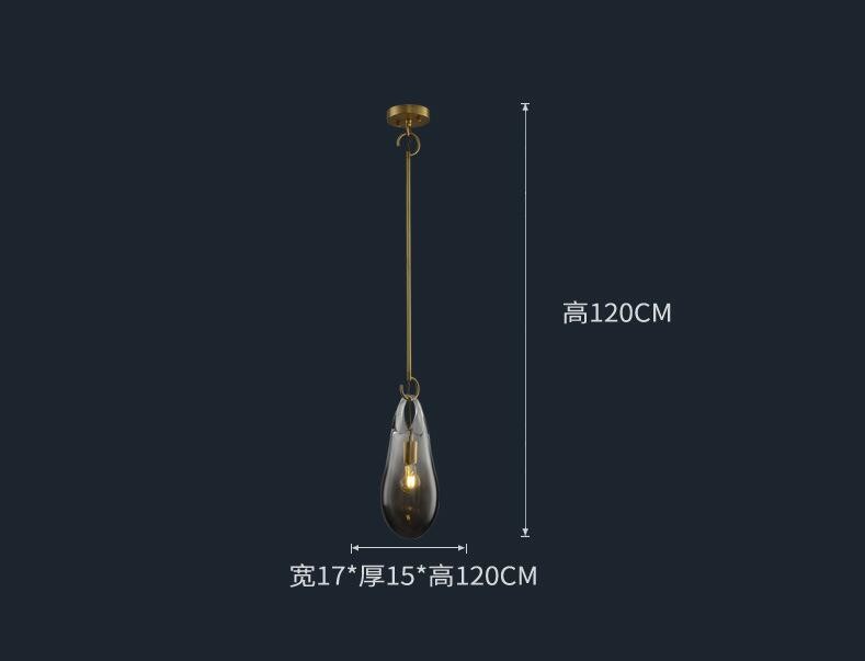 Post-modern minimalist Pendant Lights bedroom bedside bar dining room Hold Pendant Light(WH-GP-134)