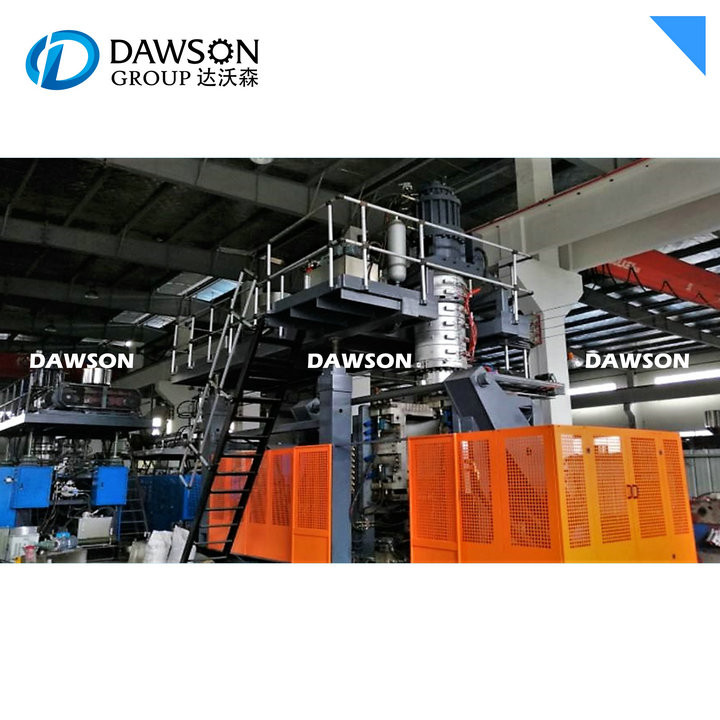 Auto-Deflashing Toggle Type 100L 120L Roadblock Plastic Blow Molding Machine