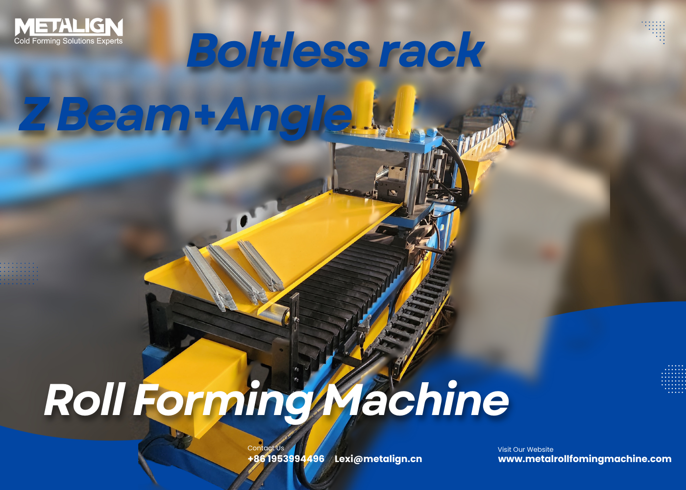 Double Row Roll Forming Machine with Wall Plate Structure Chain-Driven System