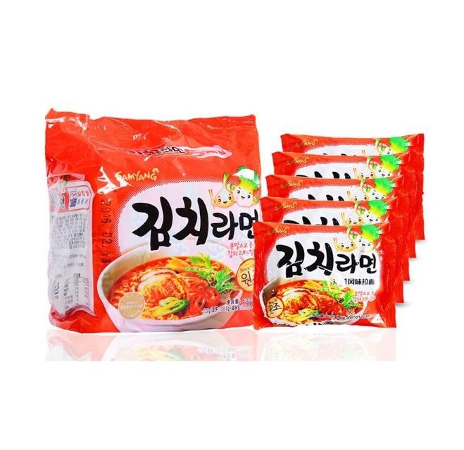 Instant Noodles Plastic Packing Bags Disposable BOPP/VMCPP PET/PE Material Structure