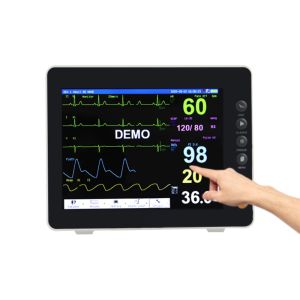  ECG ICU Multi-Parameter Patient Portable Monitor Hospital Equipment with Electric Power Source Made of Plastic Includes Bracket Manufactures