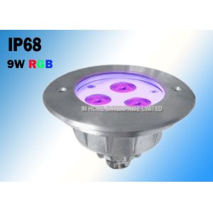 3*3 Edison Led Chip Embedded Swimming Pool Underwater Lights Accept Customized