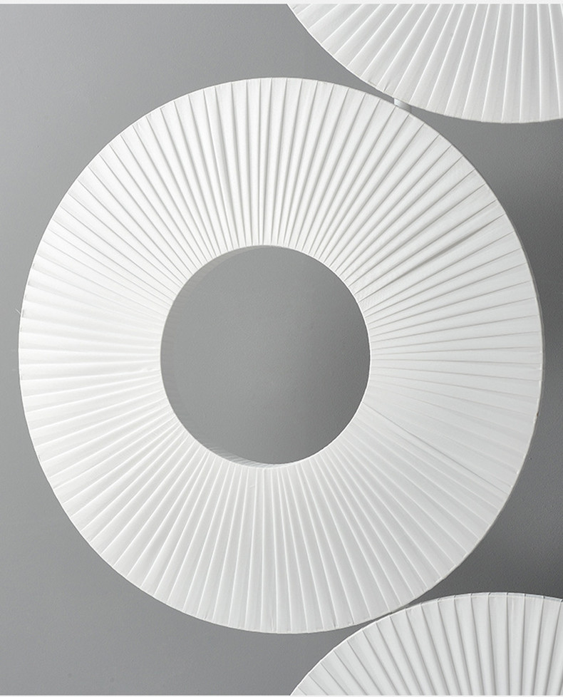 Modern Fabric Pendant Light Designer Iris Pendant Lamp For Living Room Hotel Lobby Chandelier(WH-AP-538)
