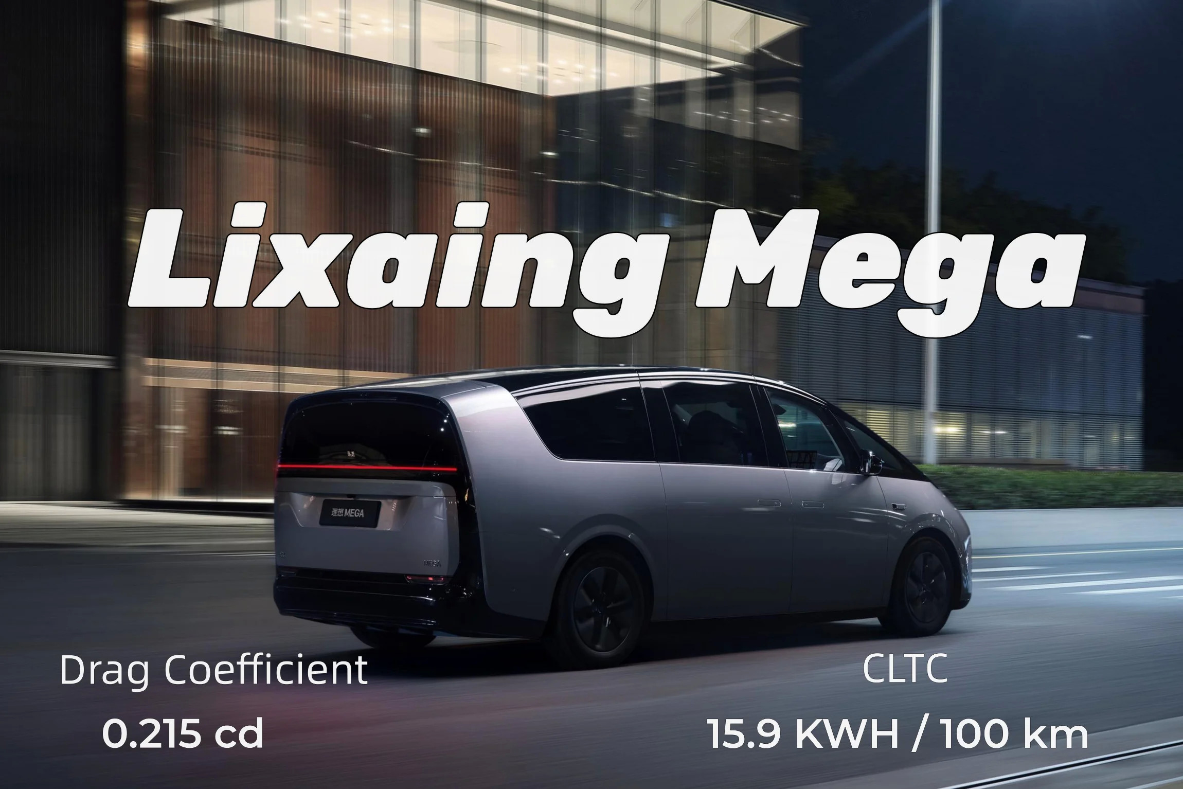 Lixiang MEGA 2024 EV 7 Seat Luxury MPV 710KM Long Range 4WD Electric Car
