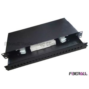 24F SC Simplex Rack Fiber Optic Patch Panel Drawer Type Fiber Distribution Box