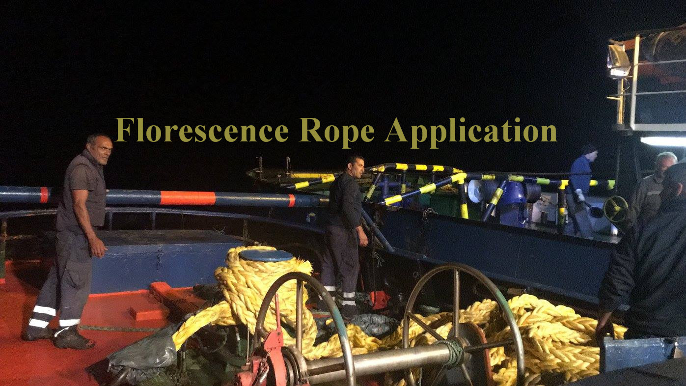 Floating Mooring 8 Strand PP Rope Marine Vessel Towing UV Resistant