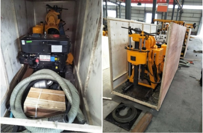 Coring Investigation XY-1A 150 Meters Hydraulic Wheels Mounted Drilling Rig