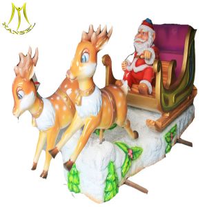 Hansel  2018 amusement park rides Santa Claus ride on pony carousel