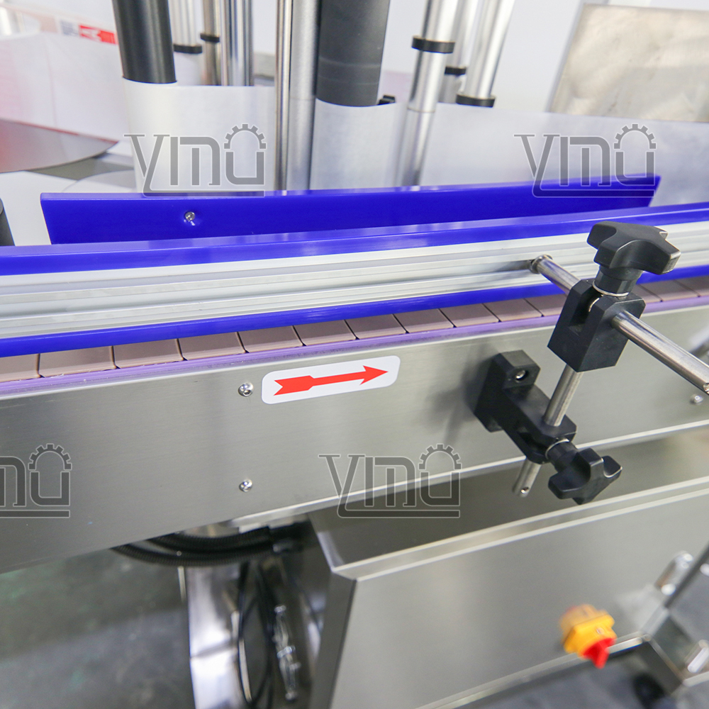 Yimupack Packaging Machines Bottle Sticker Applicator Automatic Round Flat Bottle Labeling Machine