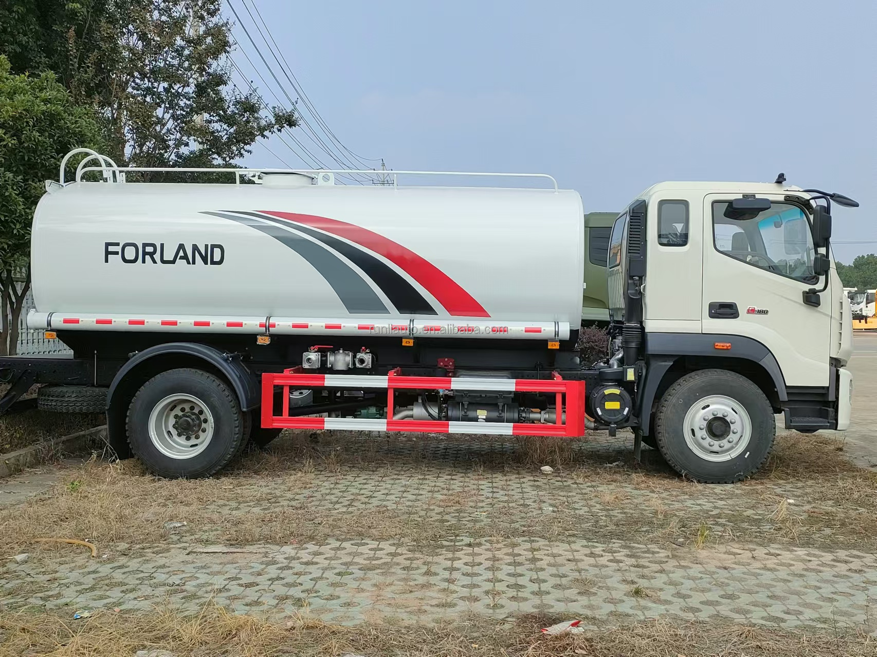 Factory Forland 5000 Litres Water Tanker Truck Water Spray Tank Truck Sprinkler Truck