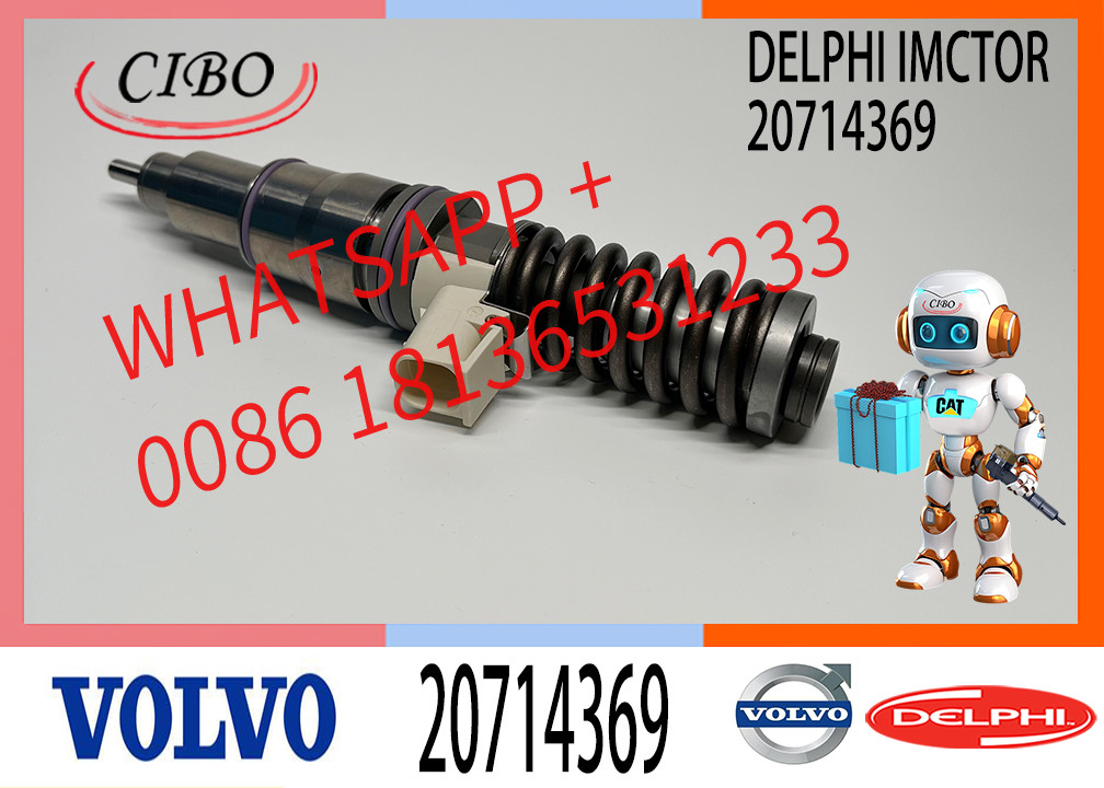 Diesel Injection System Parts Diesel Fuel Injector 20702362 20714369 20747798 20847327Diesel Injector For VOL-VO