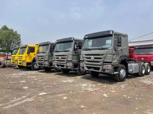 2021 made in china tractor head 6*4 10 Tires Sinotruck Howo tipper 10 ton