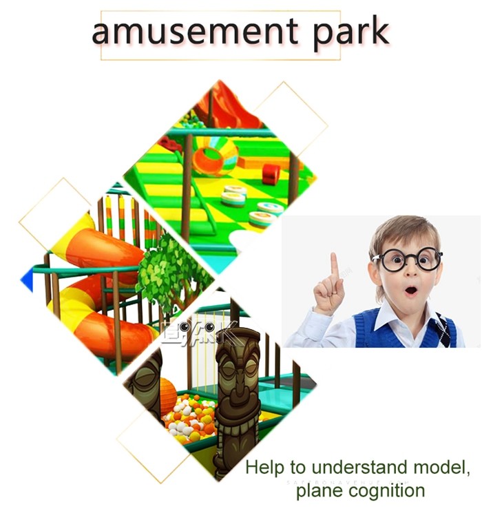 Acrylic Kids Indoor Playground Soft Padded Parent Child Interaction Play Ground Equipment