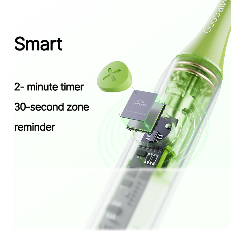High-Quality Adult Electric Toothbrush Efficient Cleaning IPX7 Ultrasonic Electric Toothbrush