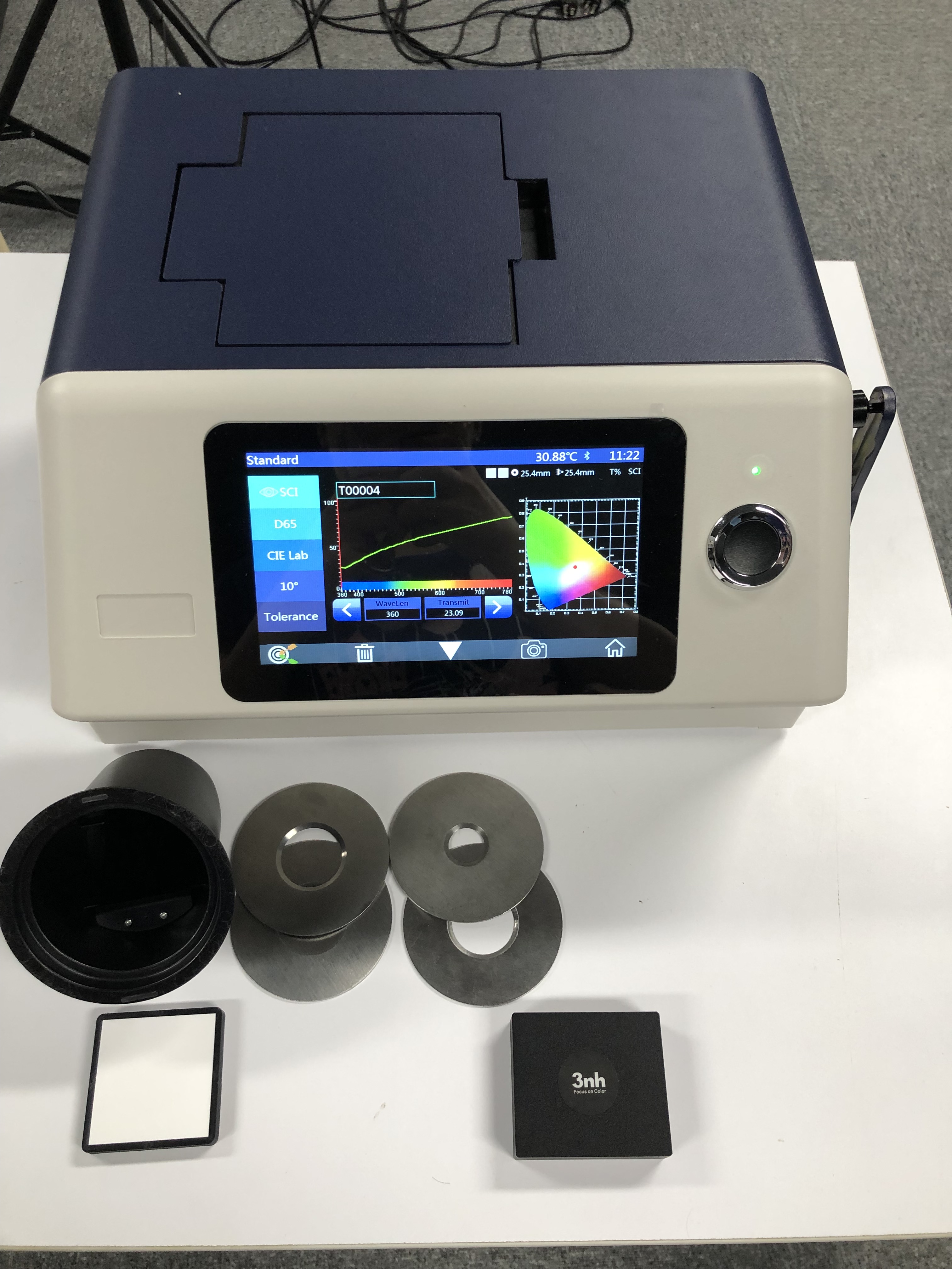 3nh YS6060 d/8 Benchtop Spectrophotometer CIE lab colorimeter to replace Xrite CI7800