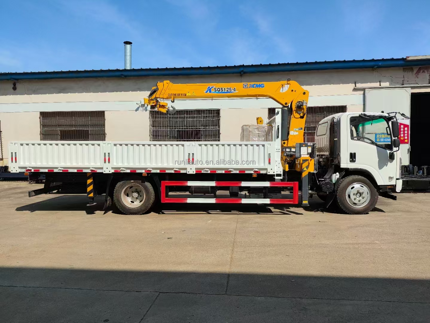 Factory ISUZU Truck Mounted Hydraulic Crane