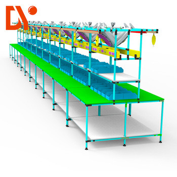 Aluminium Profile Esd Work Table , Anti Static Bench Customized Color