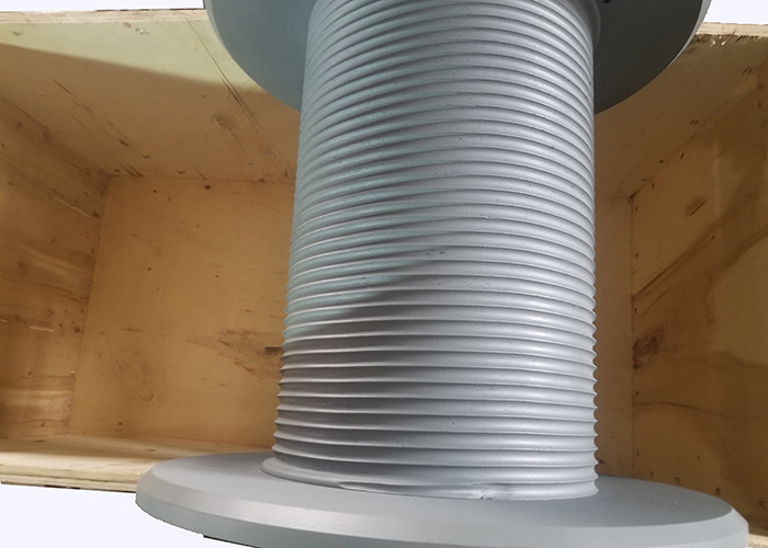 Carbon Steel Hydraulic Winch Hoist Drum With Shaft