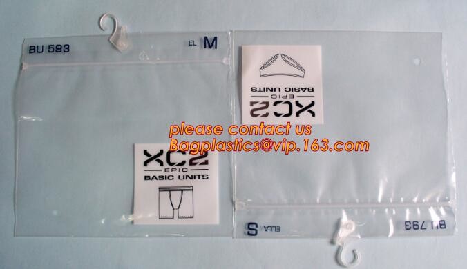 hanger bag with zip lock on the top,Frosted Zip lockk bag EVA PVC hanger bag for clothes, EVA frost drawstring bag, Froste